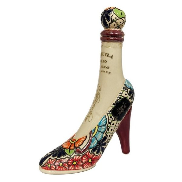 Añejo Tequila Jaguar Heel Shoe (Ceramic bottle)