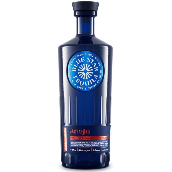 Blue Star Anejo 100% Agave Tequila