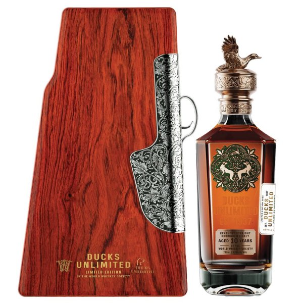 Duck's Unlimited Gunstock 10 YO Kentucky Streight Bourbon