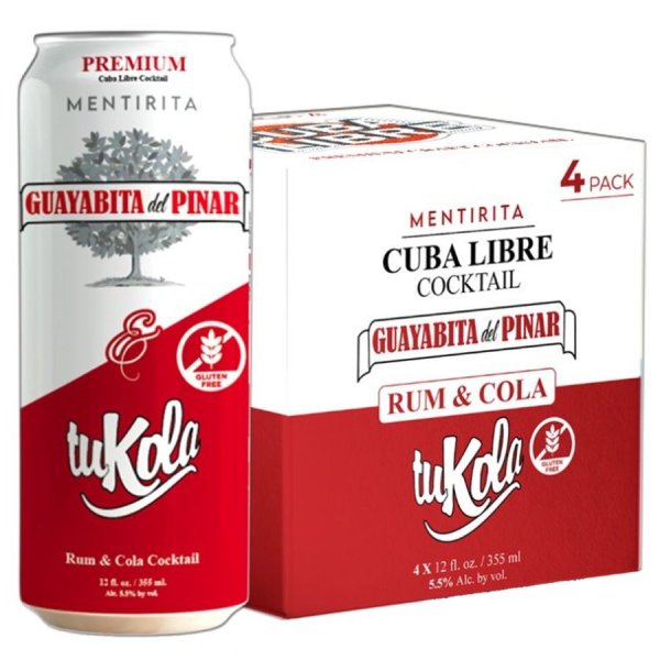 Tukola Mentirita Premium Cuba Libre Cocktail (Units of 4)