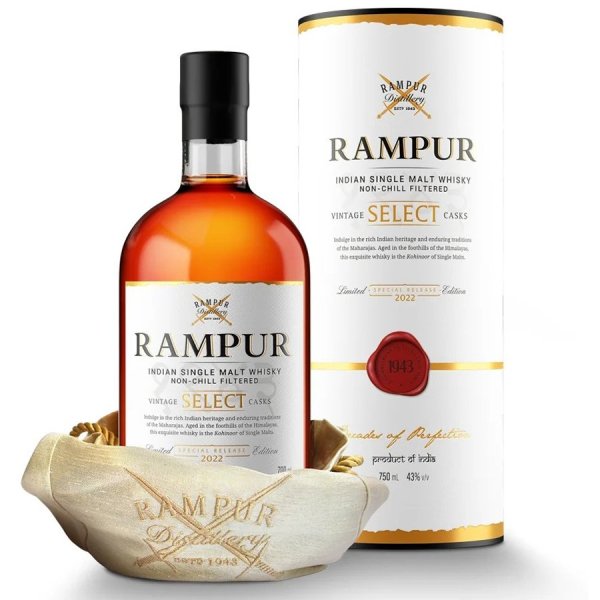 Select Casks Indian Single Malt Whiskey