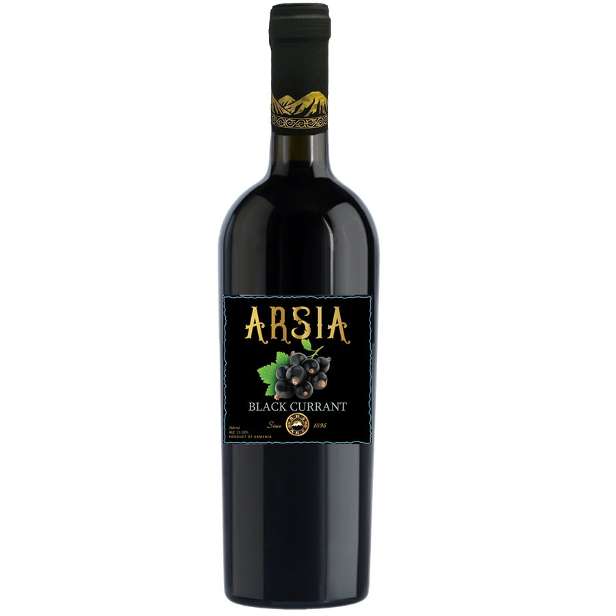 Black Currant Semi-Sweet Wine