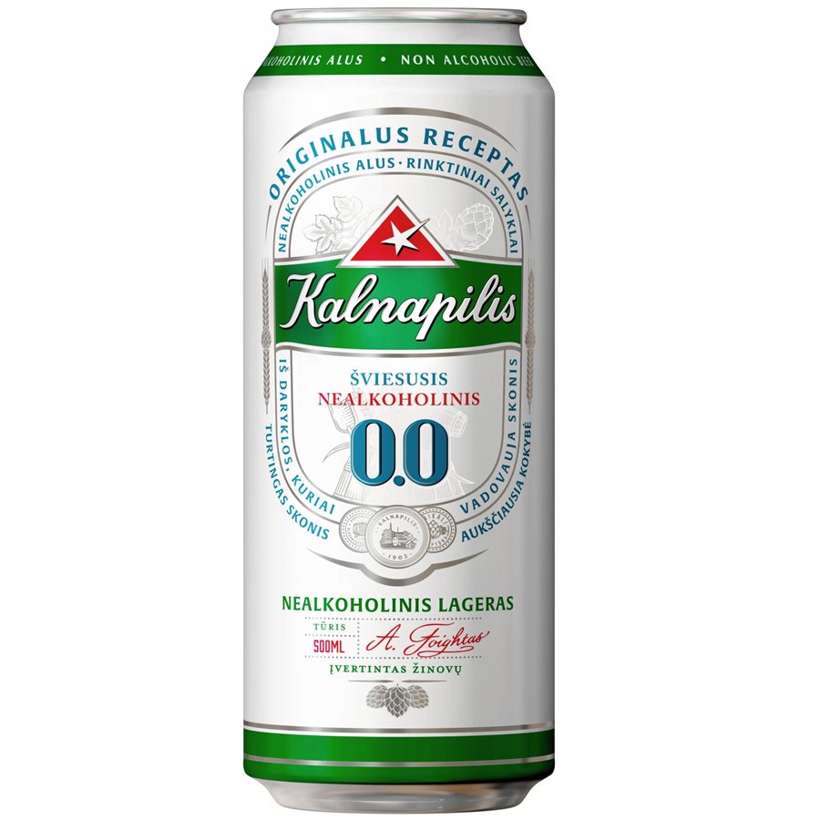 Kalnapilis Alcohol Free Lithuanian Beer