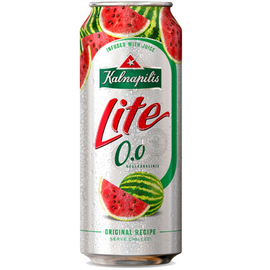 Kalnapilis Alcohol Free Watermelon Lithuanian Beer