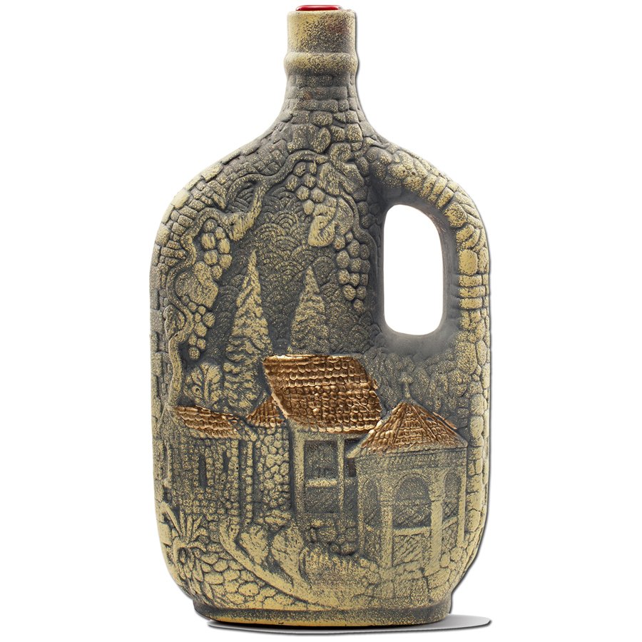 Monastery Kindzmarauli Semi-Sweet Red (Ceramic bottle)