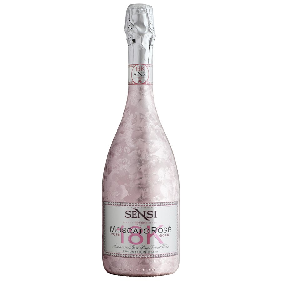 Moscato Rosé 18K Pure Gold