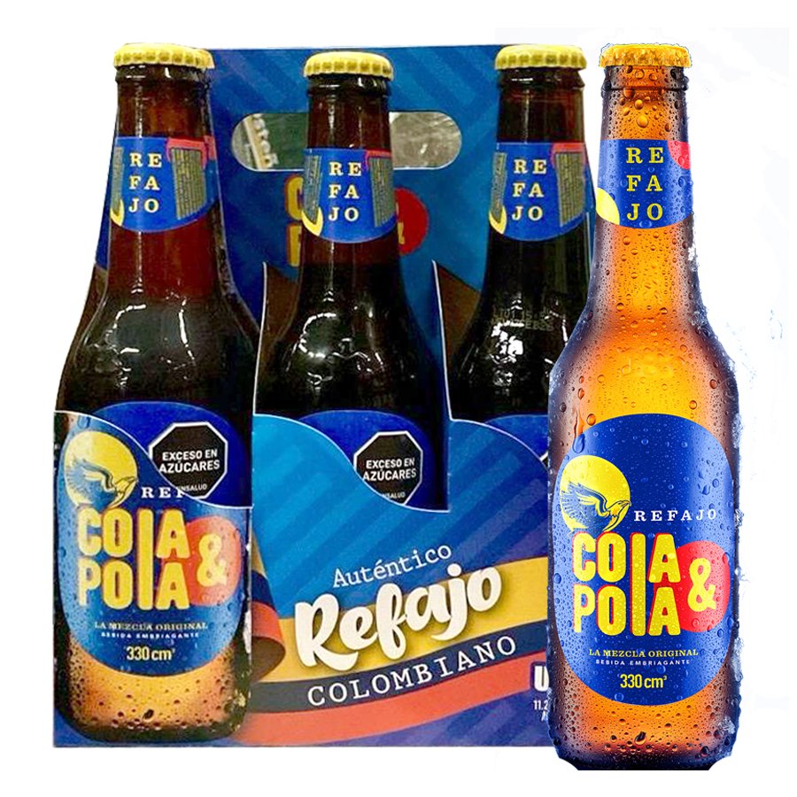 Refajo Cola & Pola Colombian Beer