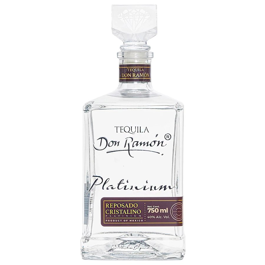 Reposado Platinium Cristalino Tequila 100% de Agave