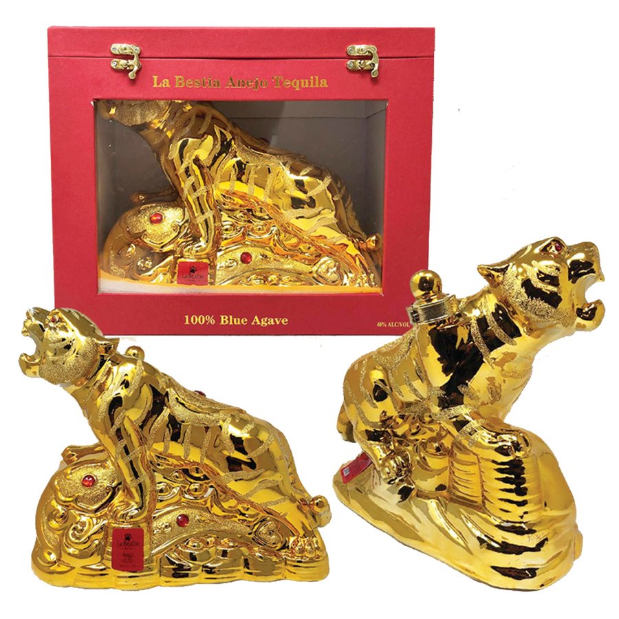 Tiger Añejo Tequila 100% De Agave