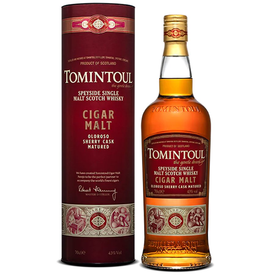 Tomintoul Speyside Cigar Malt Scotch Whisky