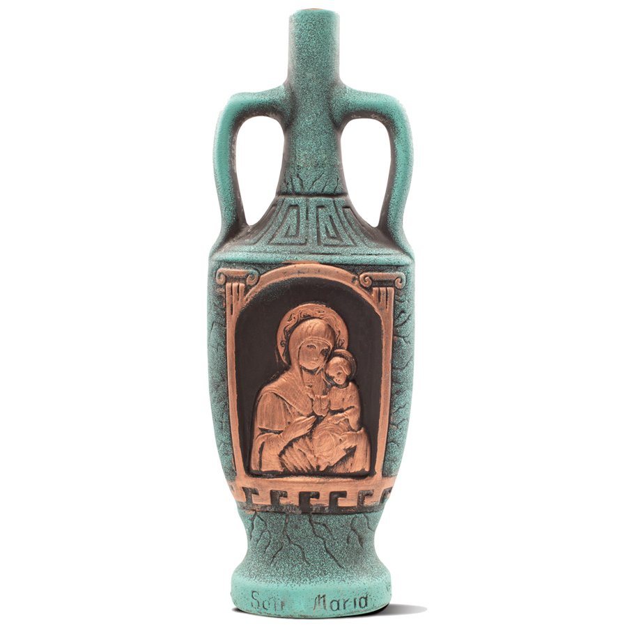 Virgin Mary Kindzmarauli Semi-Sweet Red Wine (Ceramic bottle)