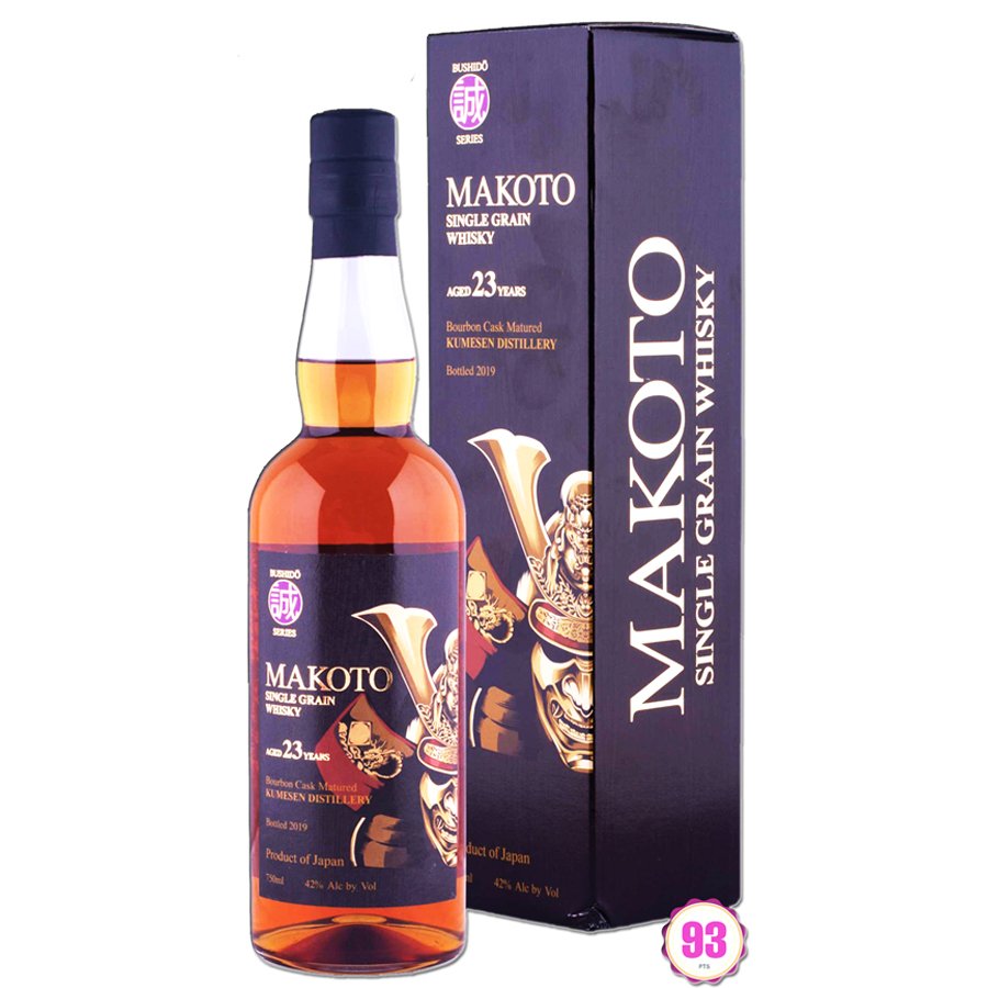 Bushidô Series 23 Years Old Bourbon Cask Matured Single Grain Whisky