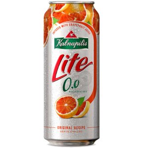 Kalnapilis Alcohol Free Grapefruit Lithuanian Beer