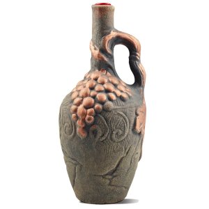 Saperavi Grapes Dry Red Wine (Ceramic bottle)