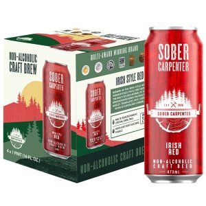 Sober Carpenter Irish Red Non-Alcoholic Craft Brew