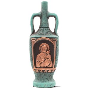 Virgin Mary Kindzmarauli Semi-Sweet Red Wine (Ceramic bottle)